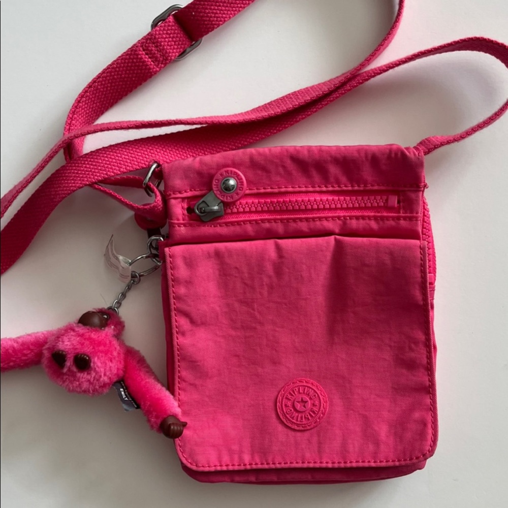 Kipling Pink Crossbody